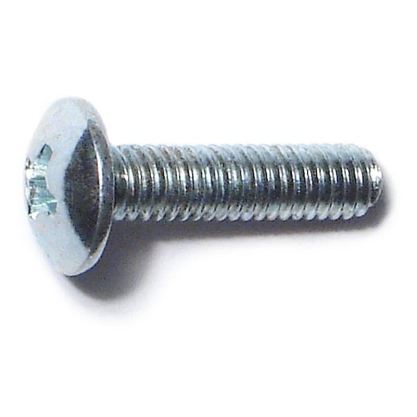Midwest Fastener M4-0.70 x 16 mm Phillips Truss Machine Screw, Zinc Plated Steel, 50 PK 51596 - main